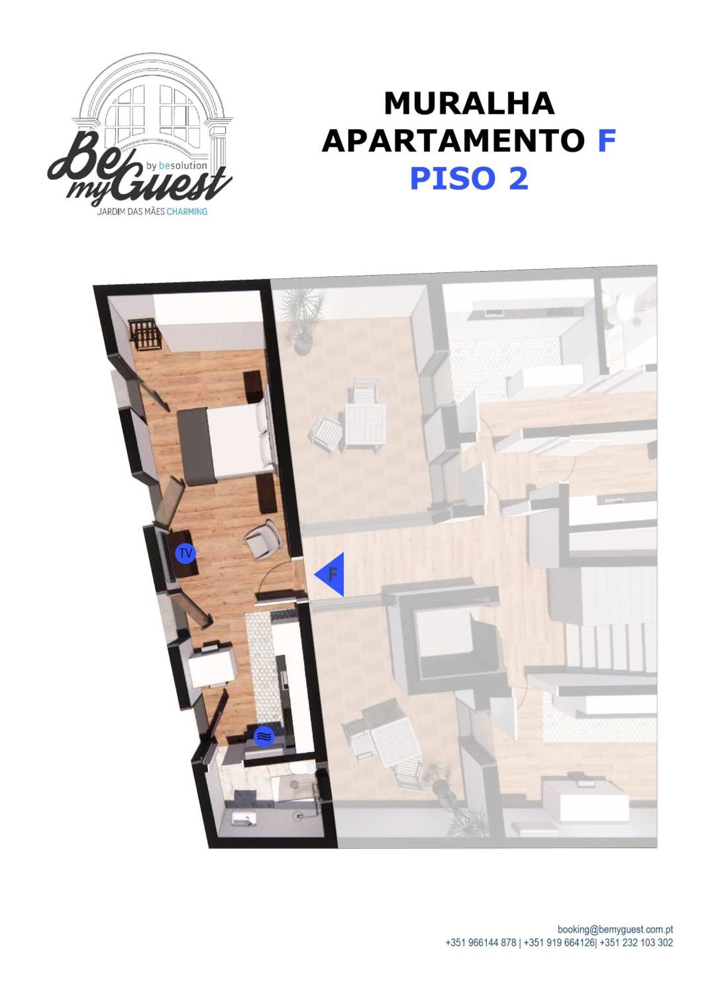 Bemyguest - Loft Guest House Jardim Das Maes Charming Viseu Bagian luar foto